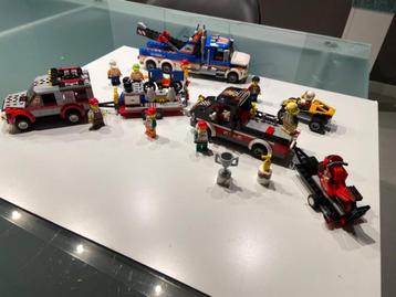 Lego City Racing & towing truck beschikbaar voor biedingen