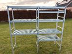 Étagère alu /pvc, Enlèvement, Utilisé