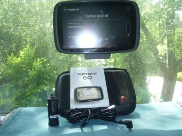 GPS TomTom GO6100 Sim & Data Cart Werelddatakarradars levens