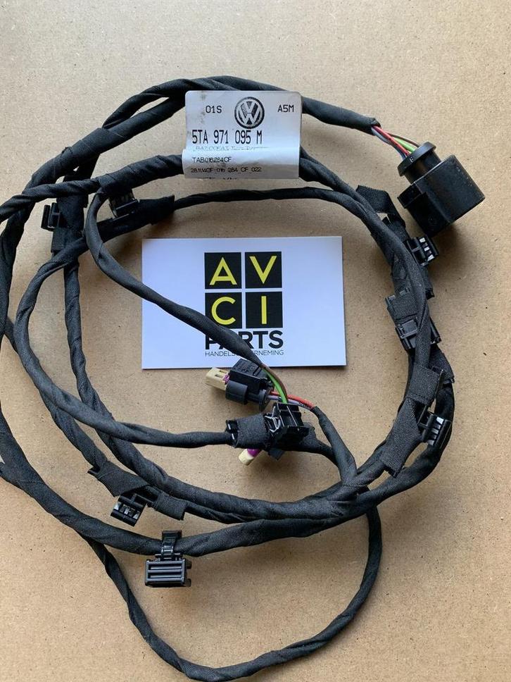 Volkswagen Touran Pdc kabelboom 5TA971095M, Autos : Pièces & Accessoires, Électronique & Câbles, Volkswagen, Utilisé, Enlèvement ou Envoi