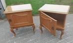 nachtkastjes, Huis en Inrichting, Slaapkamer | Nachtkastjes, Ophalen, Gebruikt, Hout