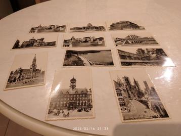 Cartes postales anciennes, 11 pièces, chocolat Martougin, Enlèvement ou Envoi, Photo, Comme neuf, 1940 à 1960