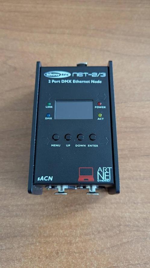 Convertisseur DMX - Showtec NET-2/3 Pocket, Muziek en Instrumenten, Licht en Laser, Zo goed als nieuw, Overige typen, Ophalen of Verzenden