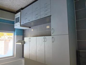 Keuken zelf te demonteren, Huis en Inrichting, Ophalen, Gebruikt, Grijs, Enkelwandige keuken