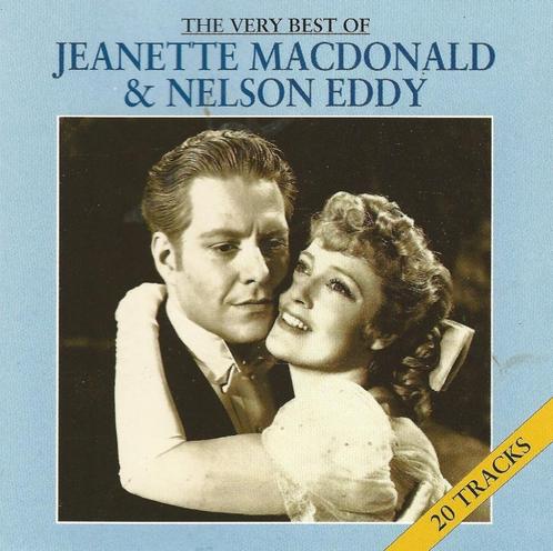 CD * JANET MacDONALD & NELSON EDDY - THE VERY BEST OF, Cd's en Dvd's, Cd's | Pop, Zo goed als nieuw, Voor 1960, Ophalen of Verzenden
