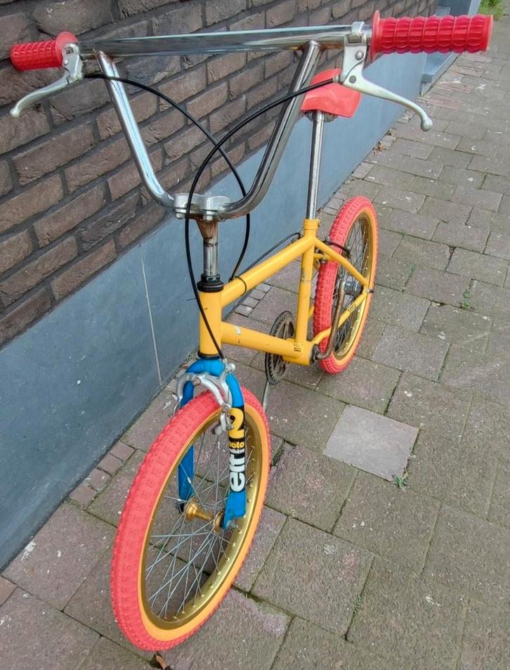 Minerva BMX met de zéér zeldzame Weinmann gold velgen, Fietsen en Brommers, Fietsen | Crossfietsen en BMX, Gebruikt, 16 tot 20 inch