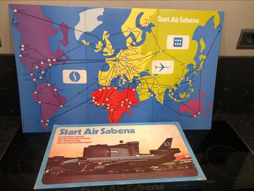 Start Air Sabena bordspel 1975, Collections, Souvenirs Sabena, Utilisé, Enlèvement ou Envoi