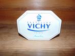 Oud blikje Vichy pastilles, Collections, Boîte en métal, Utilisé, Enlèvement ou Envoi