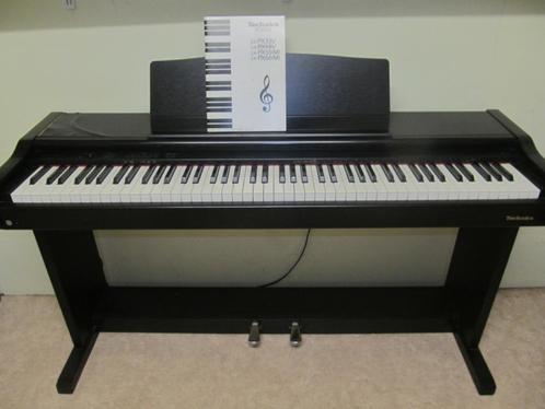 Piano électrique MIDI - TECHNICS sx-PX44, Muziek en Instrumenten, Piano's, Gebruikt, Piano, Zwart, Digitaal, Ophalen