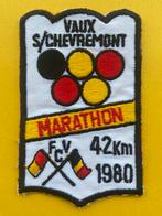 Écusson blason brodé en tissu - VAUX sur CHEVREMONT, Collections, Enlèvement ou Envoi, Neuf