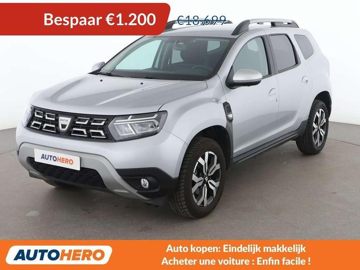 Dacia Duster 1.5 Blue dCi Prestige (bj 2022), Auto's, Dacia, Te koop, Duster, 360° camera, ABS, Achteruitrijcamera, Airbags, Airconditioning