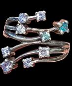 925 ZILVEREN RING, Nieuw, Ophalen of Verzenden, Dame of Heer, Met edelsteen