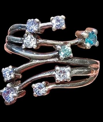 925 ZILVEREN RING beschikbaar voor biedingen
