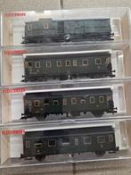 Rame complète de 4 voitures SNCB Fleischmann, Hobby & Loisirs créatifs, Trains miniatures | HO, Enlèvement ou Envoi, Comme neuf