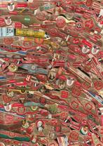 Lot de 1000 anciens bracelets à cigares, voir photos, n 18,, Comme neuf, Enlèvement ou Envoi, Bagues de cigare
