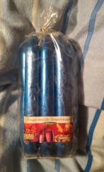 lange blauwe kaarsen 10 stuks, Huis en Inrichting, Woonaccessoires | Kandelaars en Kaarsen, Ophalen of Verzenden