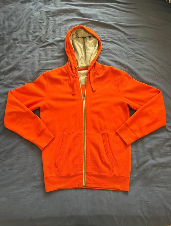 CELIO oranje trui met ritssluiting NIEUW, Kleding | Heren, Truien en Vesten, Nieuw, Maat 48/50 (M), Oranje, Ophalen of Verzenden