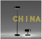 Design vloerlamp + tafellamp merk Penta - model: China, Huis en Inrichting, Lampen | Tafellampen, Design, Metaal, Zo goed als nieuw