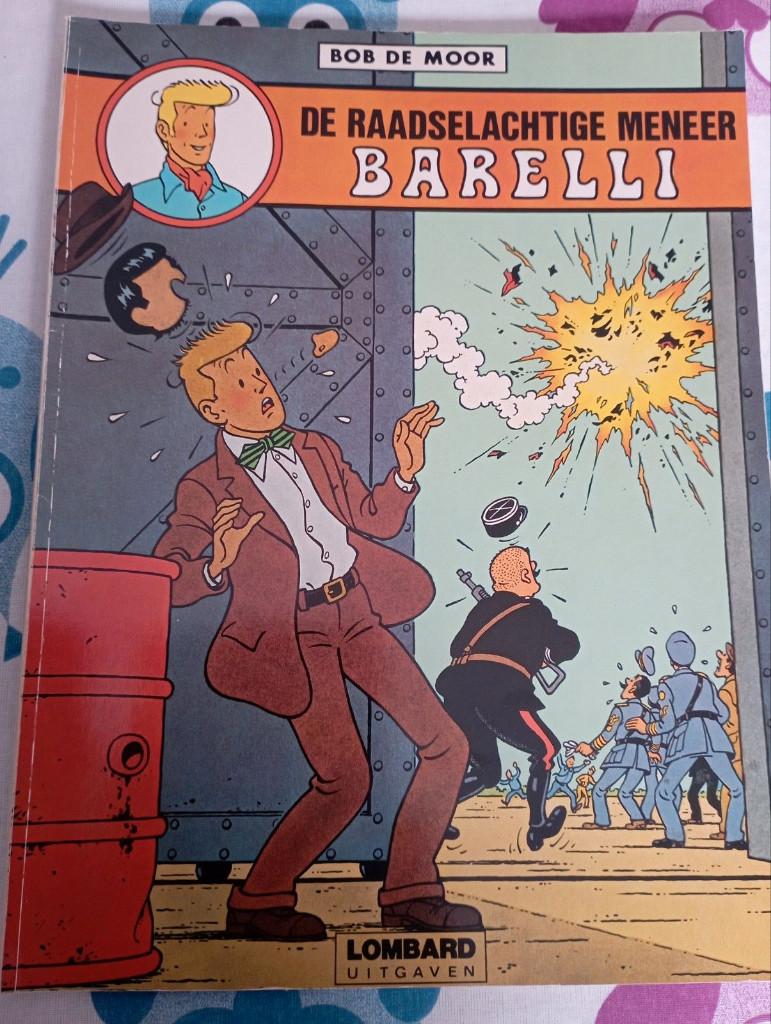 674) de raadselachtige meneer Barelli ( bob de moor ), Boeken, Stripverhalen, Gelezen, Eén stripboek, Ophalen of Verzenden