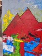 Veelkleurig abstract schilderij van Astrid, modern werk, Ophalen