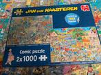 Puzzel Jan van Haasteren 2 x 1000 stukken, Ophalen of Verzenden, 500 t/m 1500 stukjes, Gebruikt, Legpuzzel