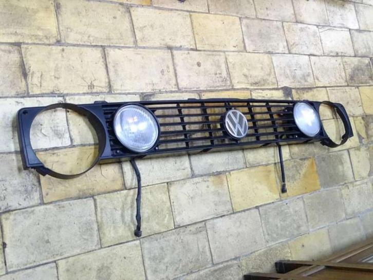 Grille Vw Golf 1 cabrio met verstralers, Auto-onderdelen, Overige Auto-onderdelen, Oldtimer onderdelen, Volkswagen, Gebruikt, Ophalen of Verzenden