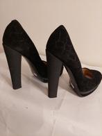 277C* Casadei - sexy zwarte volledig leren pumps (40), Casadei, Zo goed als nieuw, Zwart, Pumps