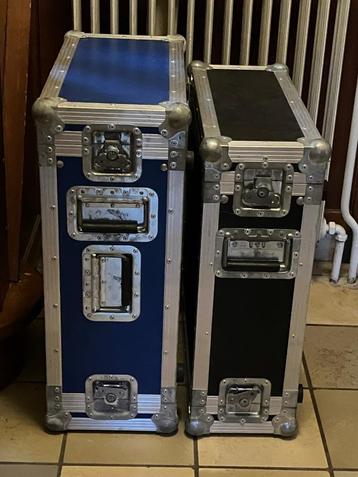Blauwe flightcase / tunnelcase 5HE beschikbaar voor biedingen
