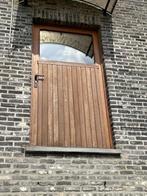 Houten ramen en deuren, Doe-het-zelf en Bouw, Deuren en Vliegenramen, 215 cm of meer, Hout, Ophalen, 100 tot 120 cm