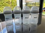 Philips avent - 4 plastic flessen 260ml, Comme neuf, Autres types, Enlèvement