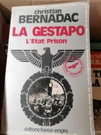 Christian Bernadac. La gestapo, Livres, Guerre & Militaire, Enlèvement ou Envoi, Deuxième Guerre mondiale, Utilisé, Autres sujets/thèmes