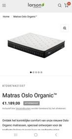 Matras Larson Oslo Organic 160x200, Ophalen, Gebruikt, Matras, 200 cm