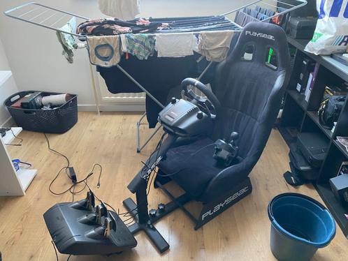 Playseat + Logitech G29 Simseat, Games en Spelcomputers, Spelcomputers | Overige Accessoires, Gebruikt, Ophalen