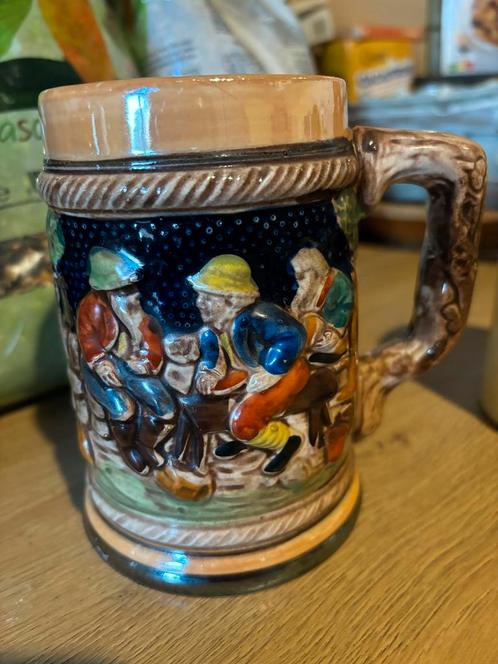 Chope à bière allemande, Antiek en Kunst, Antiek | Keramiek en Aardewerk, Ophalen of Verzenden
