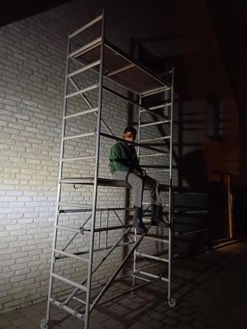 Steiger, Doe-het-zelf en Bouw, Steigers, Gebruikt, Rolsteiger of Kamersteiger, Ophalen