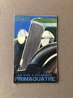 brochure catalogue Renault Primaquatre La 11CV 1934, Livres, Autos | Brochures & Magazines, Enlèvement ou Envoi, Renault