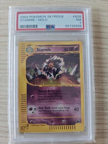 Starmie Skyridge Pokémon kaart PSA 7 beschikbaar voor biedingen