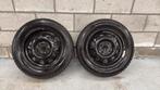 2 jantes avec pneus hivers 175/65 R14  entraxe 4x100, 14 pouces, Pneus et Jantes, Pneus hiver, 175 mm
