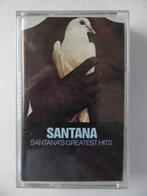 SANTANA = SANTANA'S GREATEST HITS  (CASSETTE), Cd's en Dvd's, Pop, Ophalen of Verzenden, Zo goed als nieuw, 1 bandje