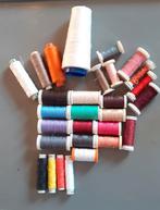 Lot de bobines fils de couture divers couleurs, Utilisé, Enlèvement ou Envoi