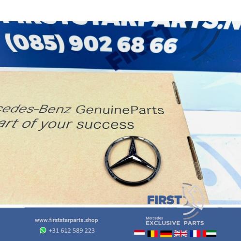 W206 STER Kofferbak LOGO achterklep EMBLEEM zwart W176 W117, Auto-onderdelen, Carrosserie, Mercedes-Benz, Gebruikt, Ophalen of Verzenden