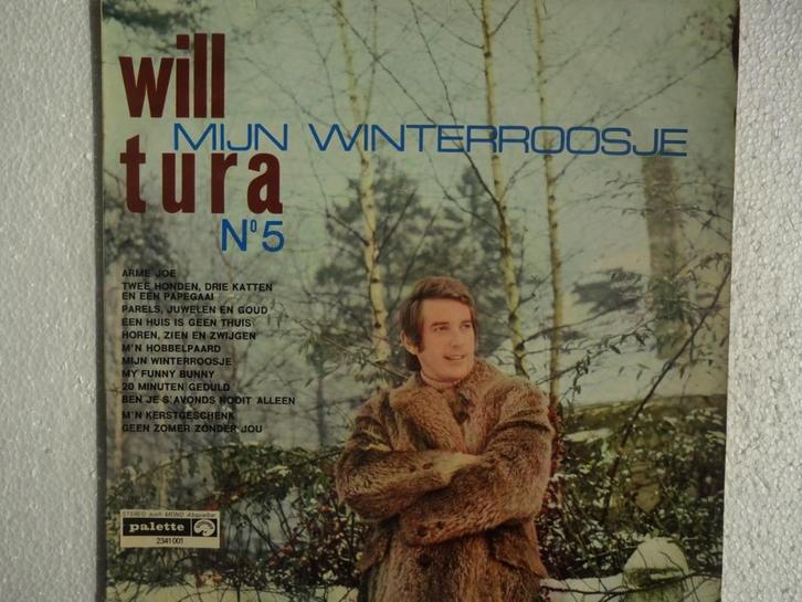 Will Tura - No. 5 Mijn Winterroosje (1970), Cd's en Dvd's, Vinyl | Nederlandstalig, Ophalen of Verzenden