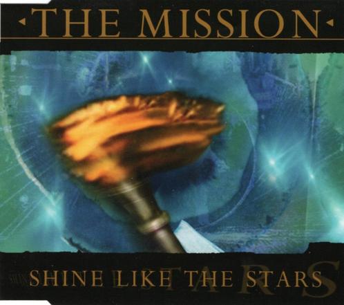 THE MISSION  -  SHINE LIKE THE STARS  CD MAXI (DEPECHE MODE), Cd's en Dvd's, Cd Singles, Zo goed als nieuw, Rock en Metal, 1 single