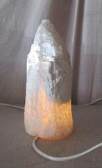 Belle lampe de table rétro en pierre naturelle, Enlèvement ou Envoi, Audio et Vidéo