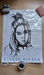 Sticker Billie Eilish, Verzamelen, Ophalen of Verzenden, Zo goed als nieuw