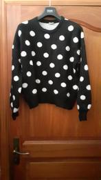 pull collection pimkie taille M noir pois blanc, Maat 38/40 (M), Zwart, Ophalen of Verzenden, Pimkie