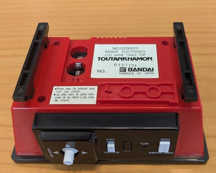 LCD Tabletop game Bandai Toutankhamon/Tutankhan, Games en Spelcomputers, Games | Nintendo GameCube, Zo goed als nieuw, Ophalen of Verzenden