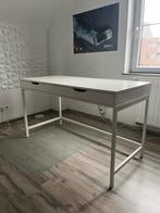 Bureau Ikea Alex blanc 132x58 cm, Maison & Meubles, Enlèvement, Utilisé, Bureau