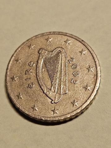 50 Eurocent Ierland 2002 beschikbaar voor biedingen