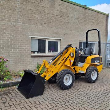 	 HYTEC X200 Minishovel (BJ 2022) Kniklader Wiellader beschikbaar voor biedingen